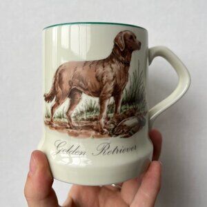 Vintage Golden Retriever Dog Mug